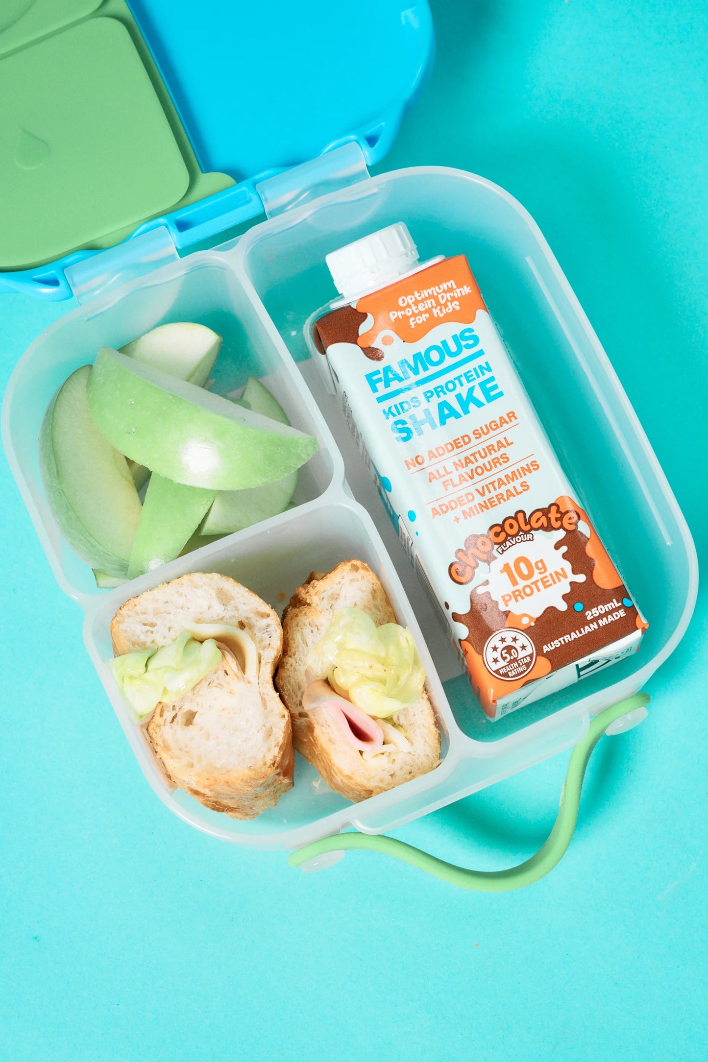 Famous Kids Protein Shake Chocolate 250ml (Pack of 12)