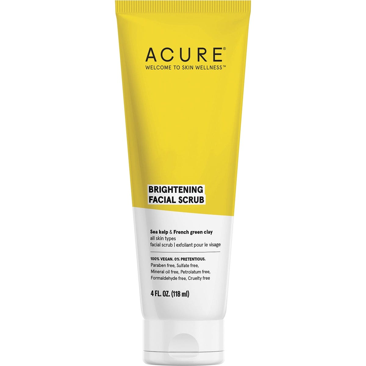 ACURE Brightening Facial Scrub 118ml Payless 4 Organics