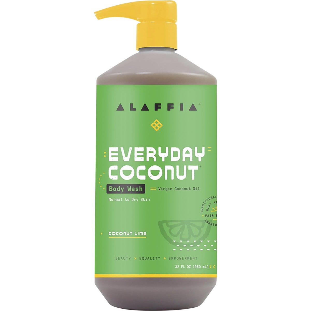 Alaffia Everyday Coconut Body Wash Coconut Lime 950ml Payless 4 Organics