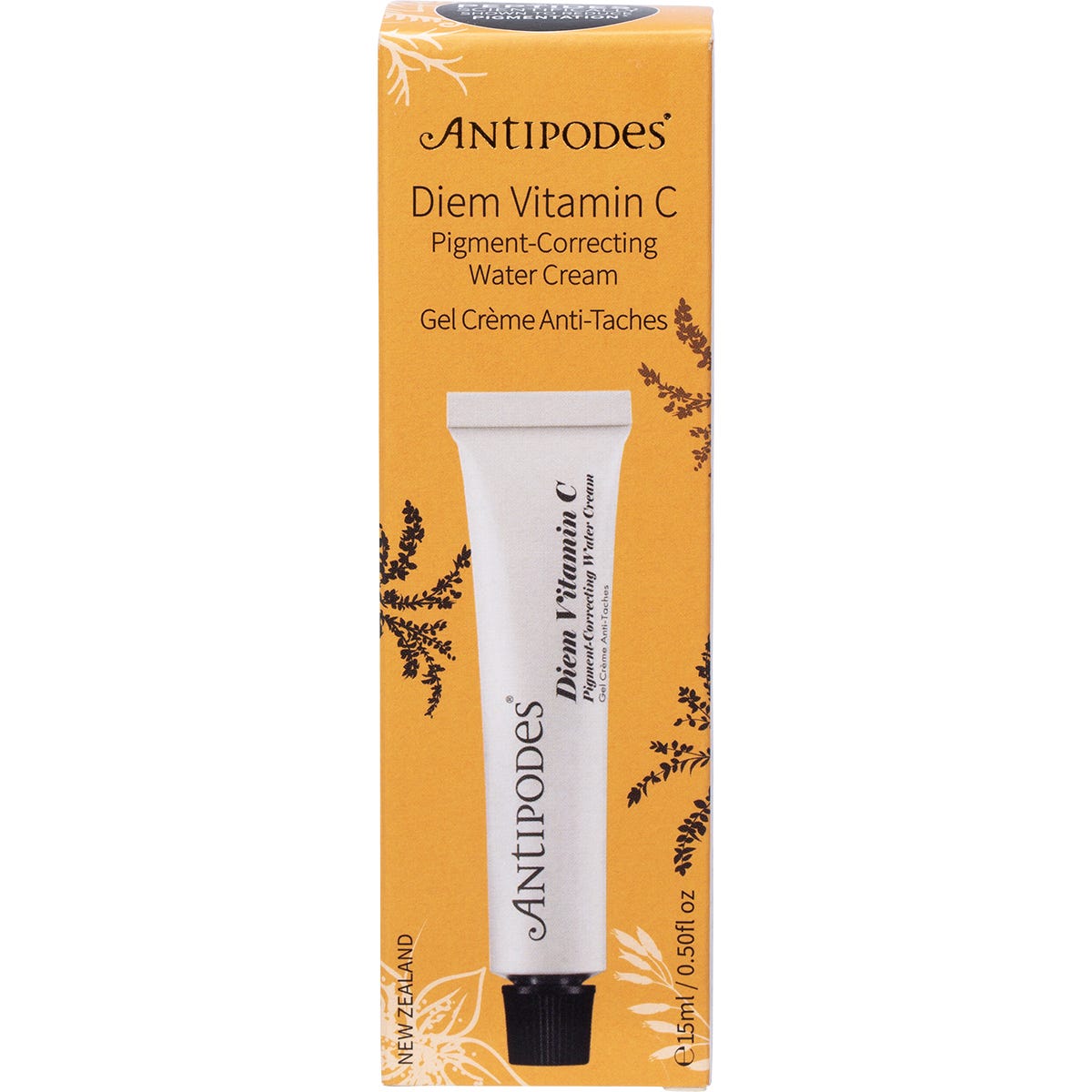 Antipodes Diem Vitamin C Pigment-Correcting Water Cream MINI 15ml Payless 4 Organics