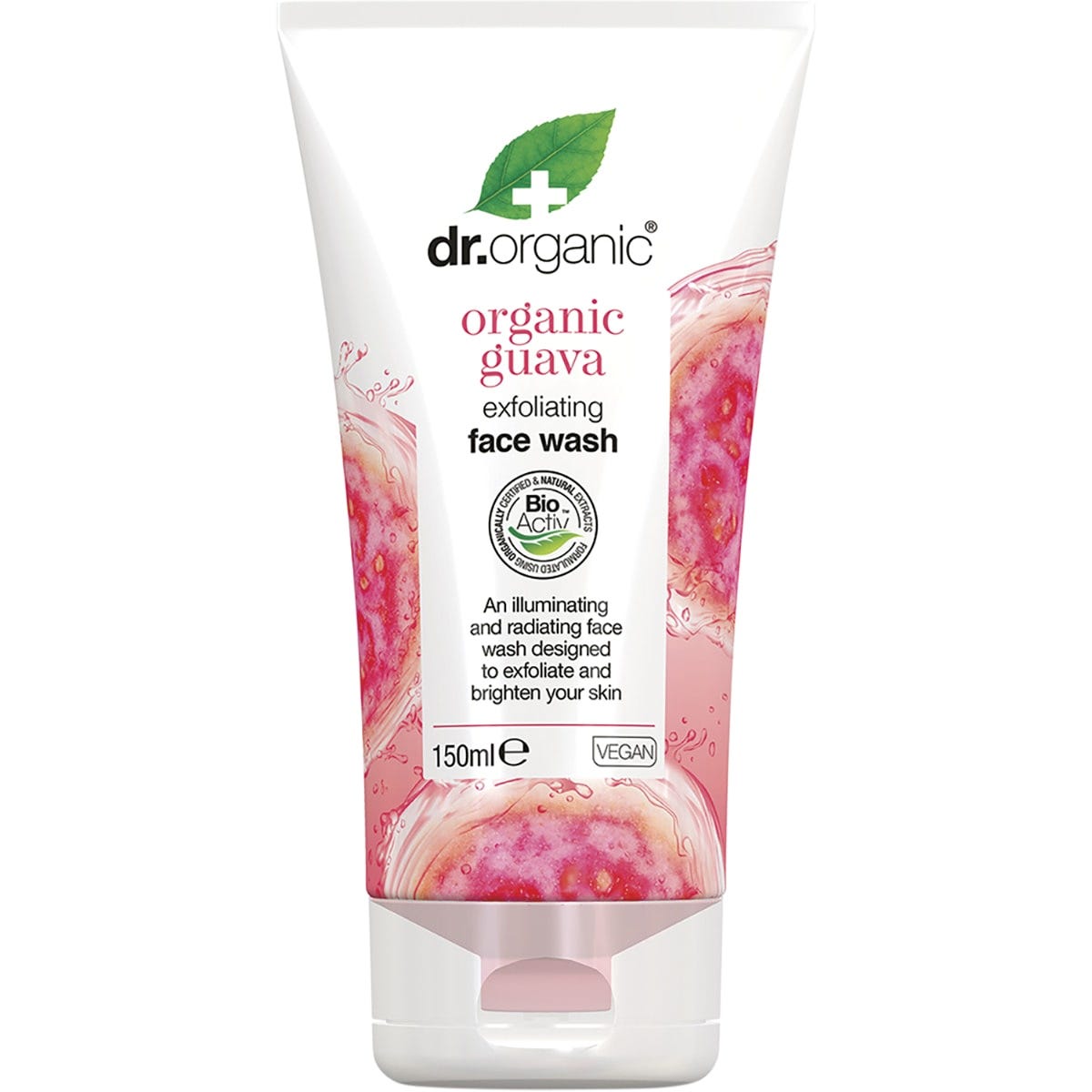 Dr Organic Exfoliating Face Wash Organic Guava 150ml Payless 4 Organics