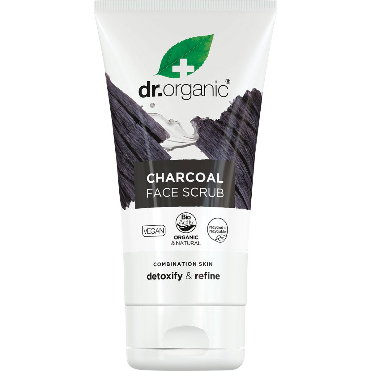 Dr Organic Face Scrub Charcoal 125ml Payless 4 Organics