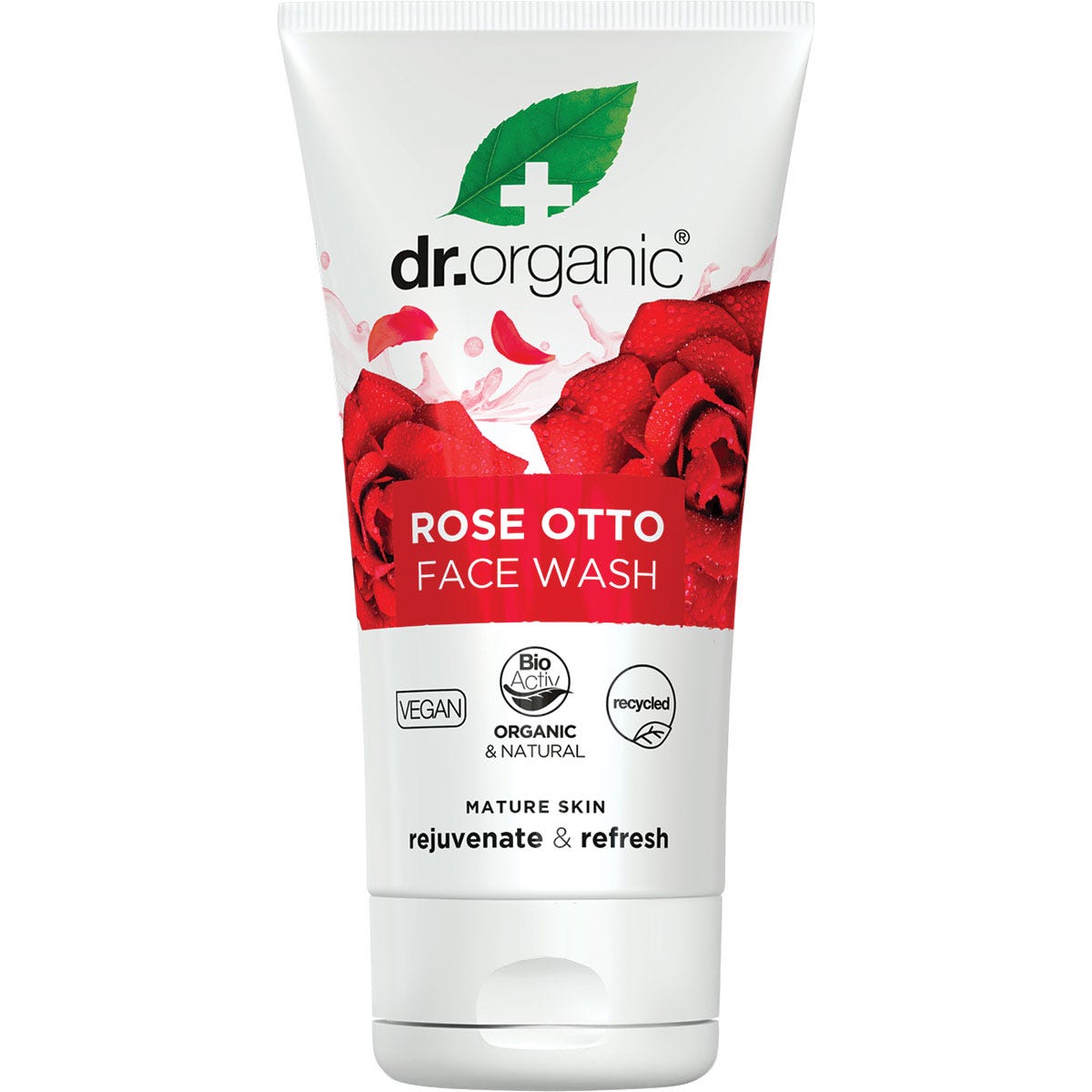 Dr Organic Face Wash Rose Otto 150ml Payless 4 Organics