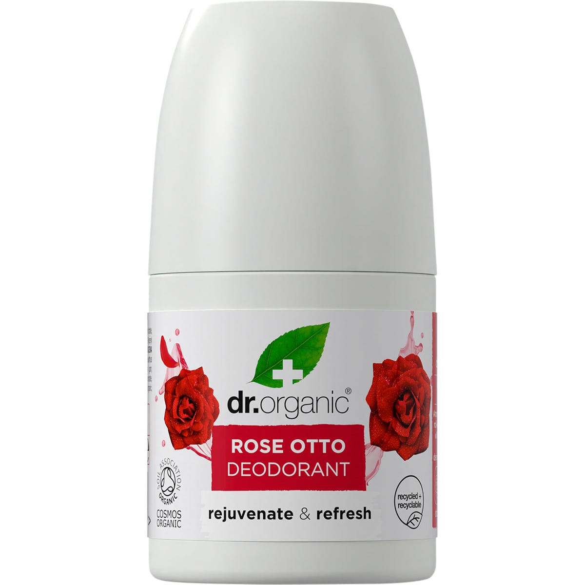 Dr Organic Roll-On Deodorant Rose Otto 50ml Payless 4 Organics