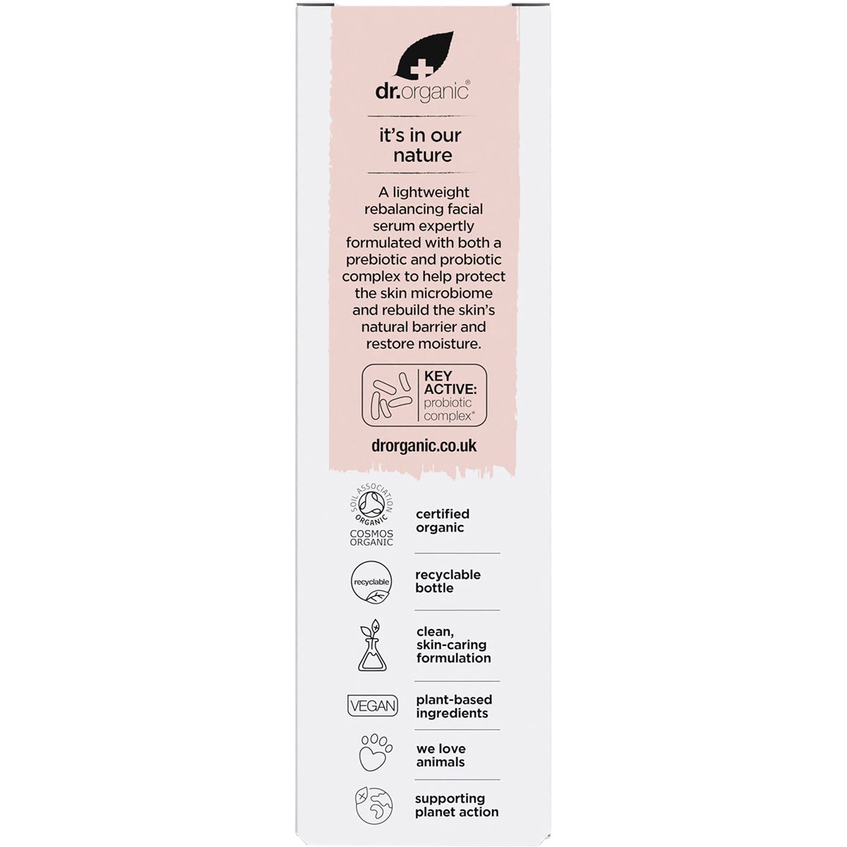 Dr Organic Skin Calm Probiotic Protection Serum 30ml Payless 4 Organics