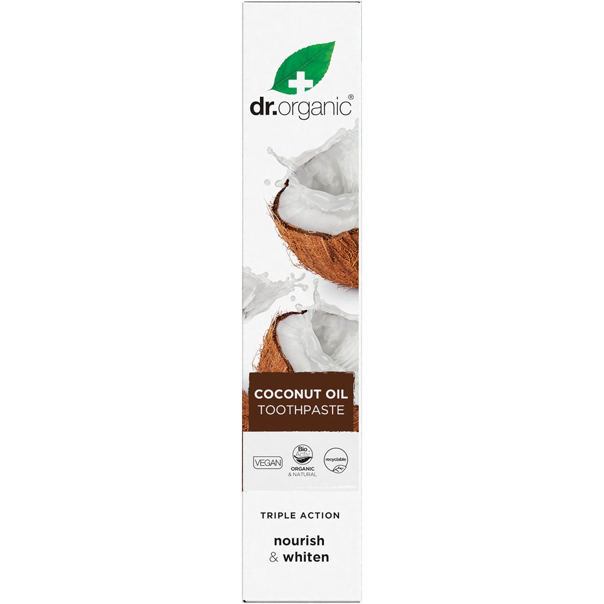 Dr Organic Toothpaste Whitening Coconut Oil 100ml Payless 4 Organics