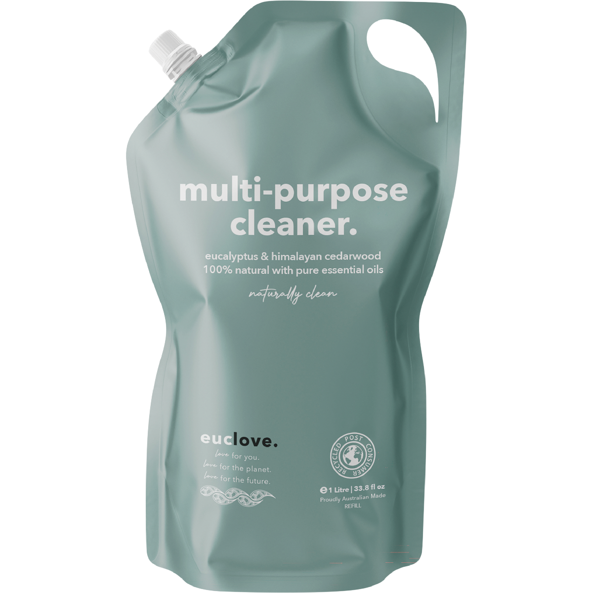 Euclove Multi-Purpose Cleaner Refill Eucalyptus & Cedarwood 1L