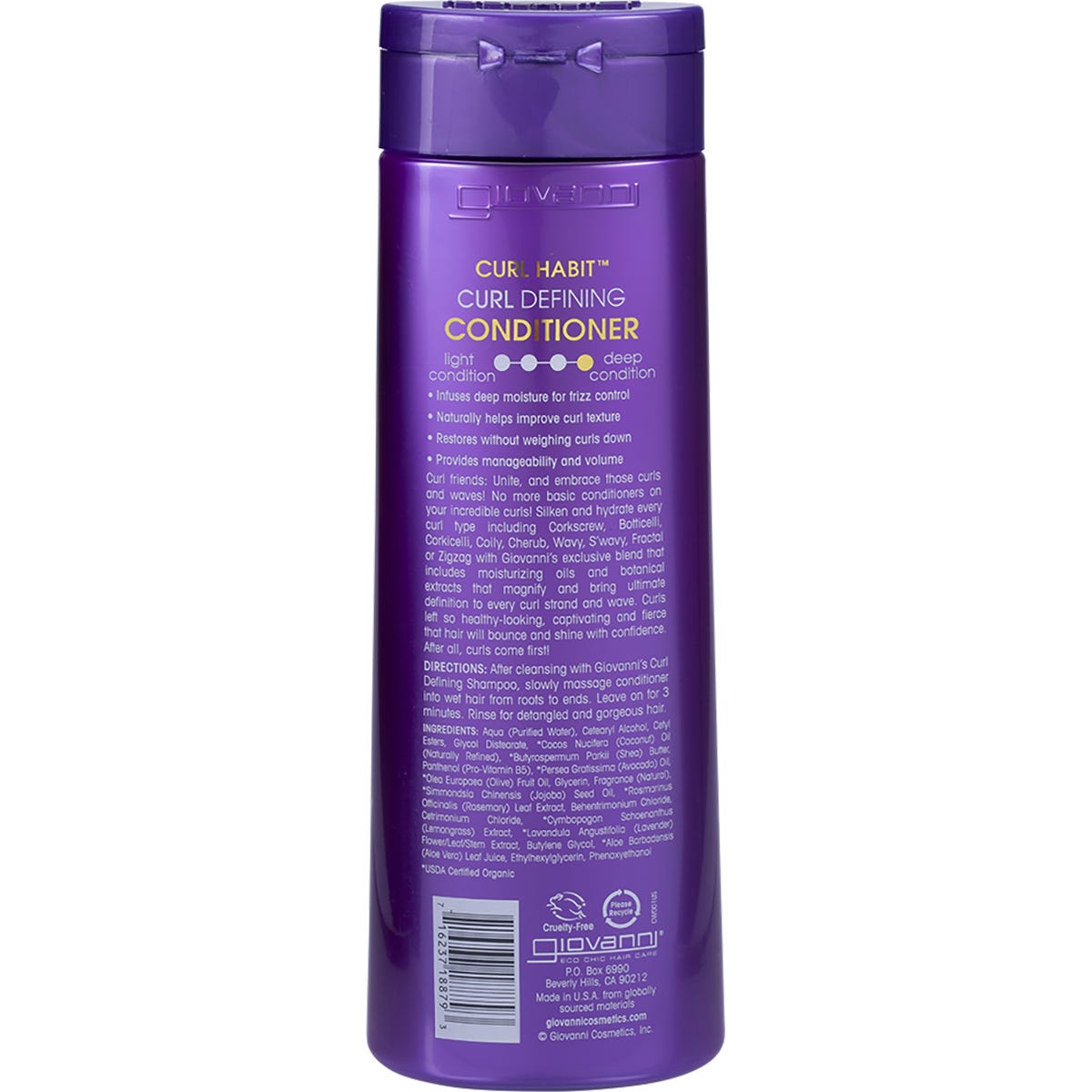 Giovanni Conditioner Curl Habit Curl Defining 399ml Payless 4 Organics