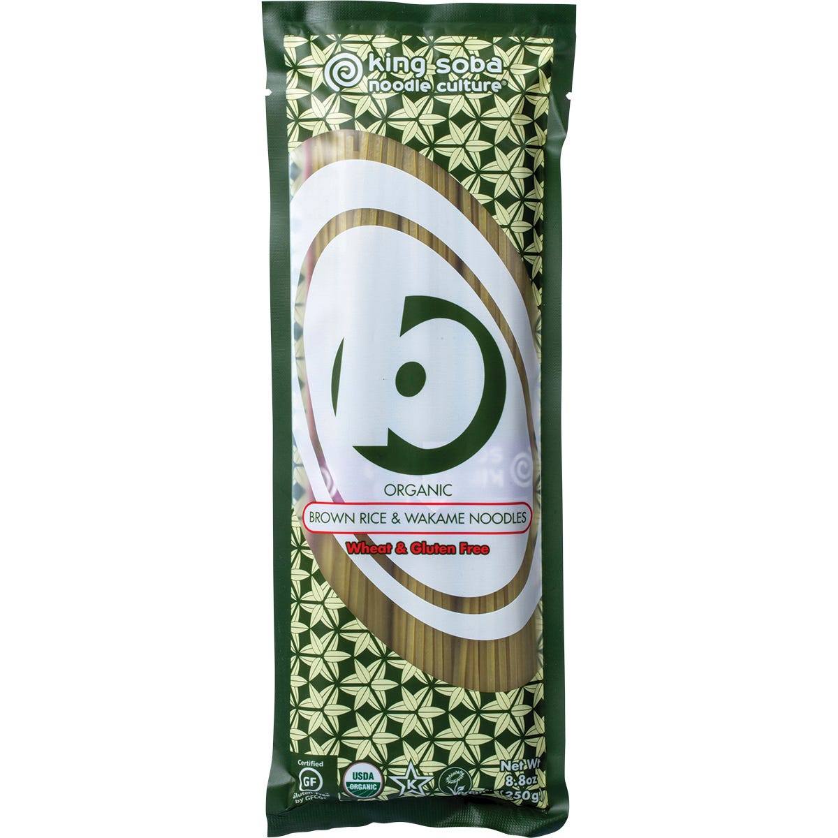King Soba Organic Brown Rice & Wakame Noodles 250g Payless 4 Organics