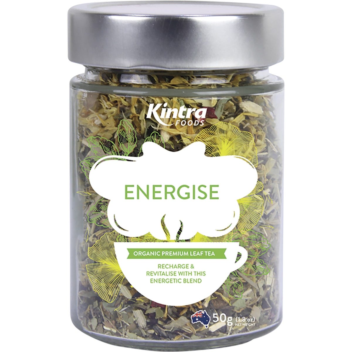 Kintra Foods Loose Leaf Tea Energise 50g Payless 4 Organics