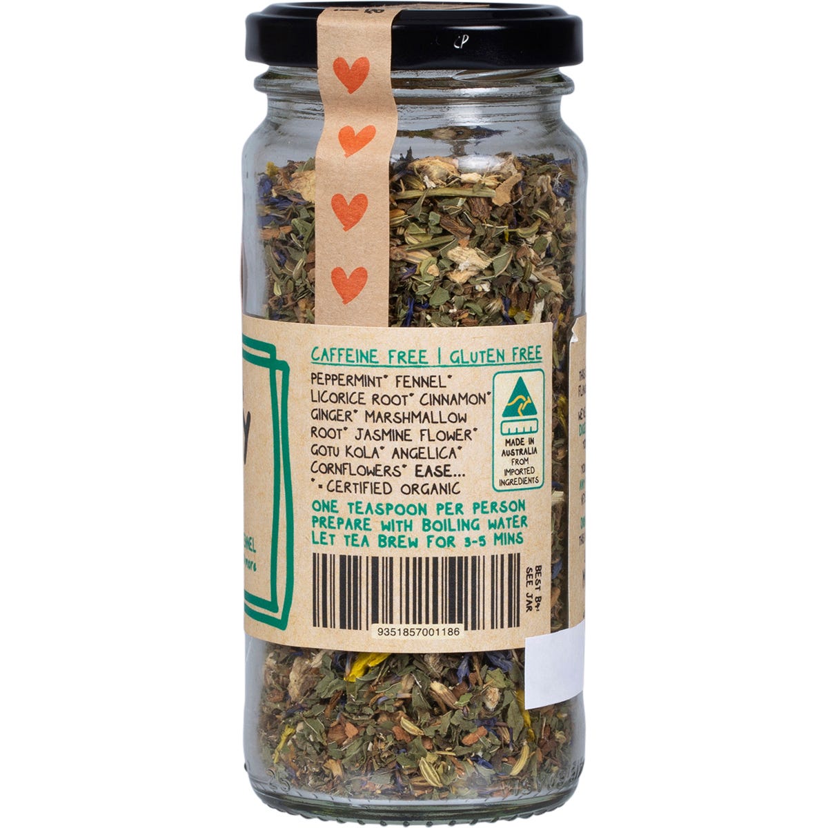 Mindful Foods Tummy Tea Organic Herbal Tea 45g Payless 4 Organics