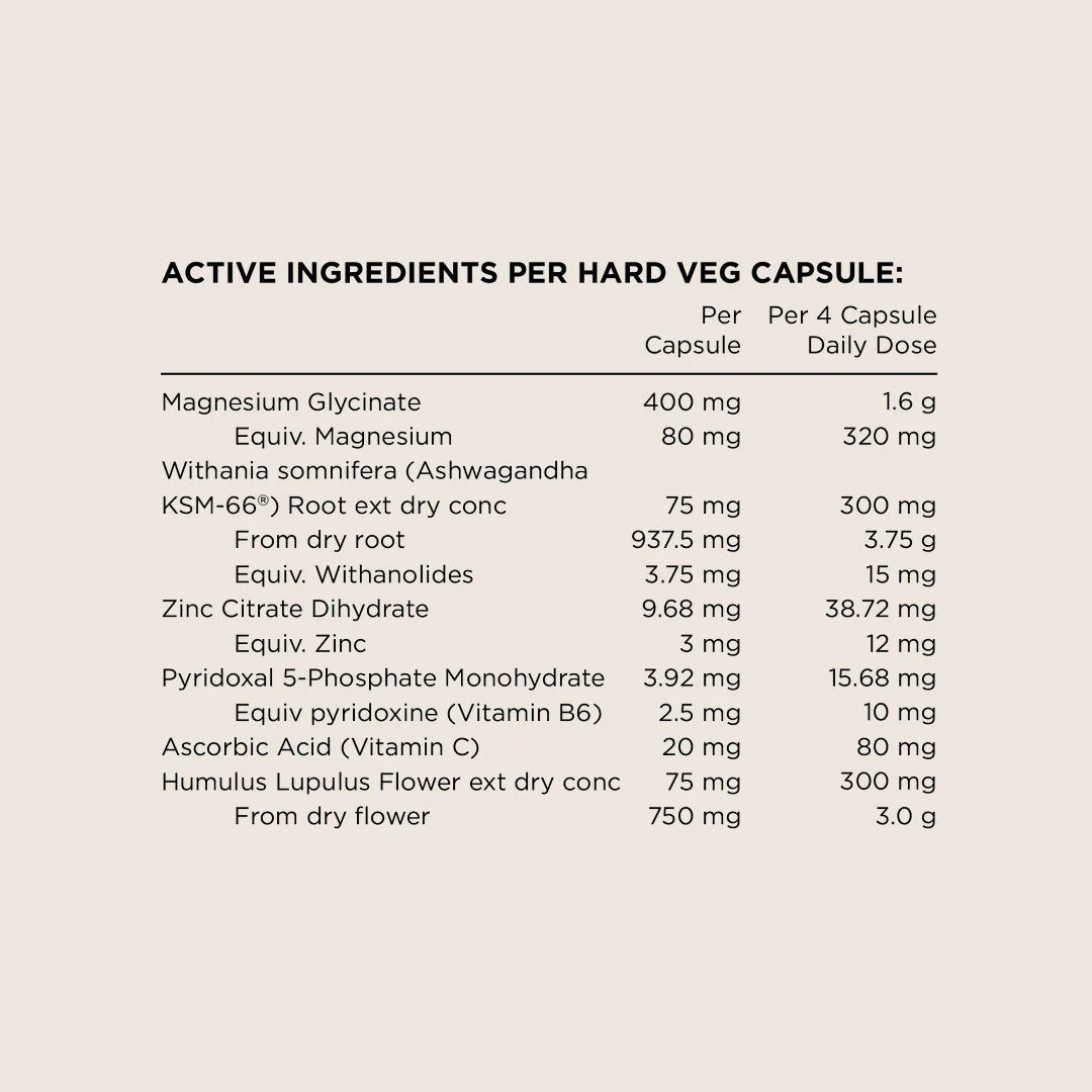Switch Nutrition Sleep+ Magnesium 120 Caps
