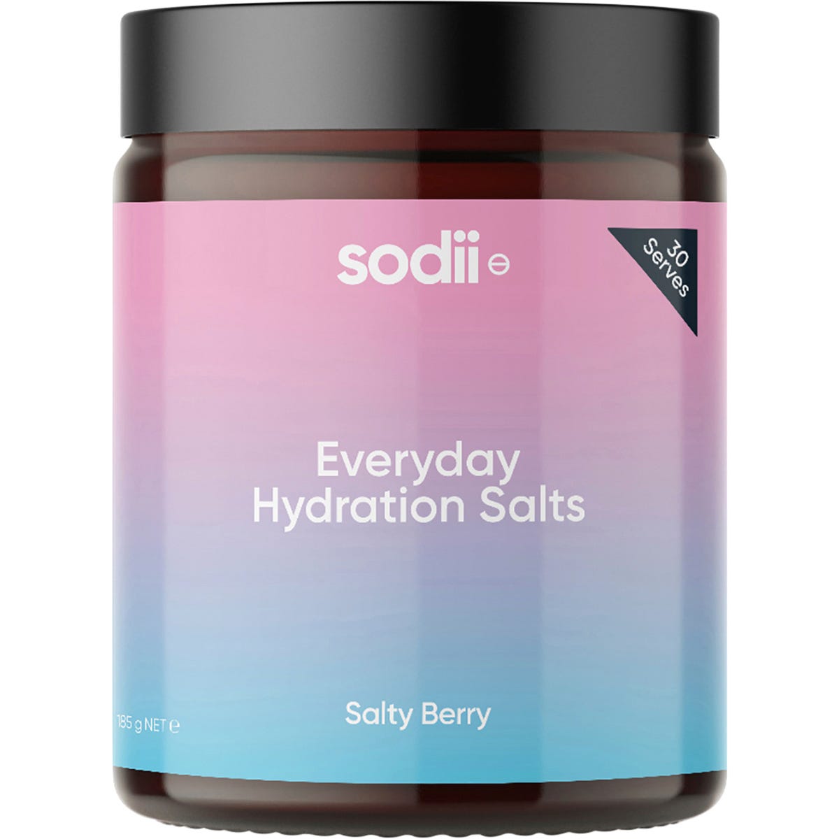 Sodii Everyday Hydration Salts Salty Berry 185g