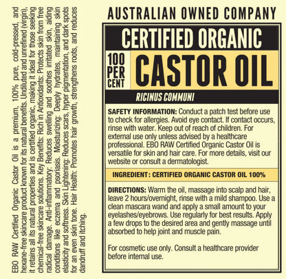 Every Bit Organic Castor Oil 100ml