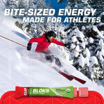 Salted Watermelon CLIF Bloks packaging highlighting 100mg sodium, 90 calories, and USDA Organic certification.