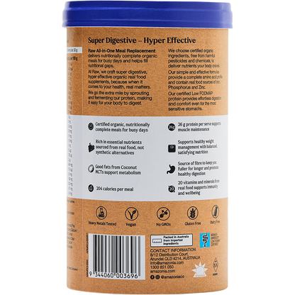 Amazonia Raw All-In-One Meal Replacement Decadent Chocolate 350g