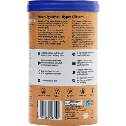 Amazonia Raw All-In-One Meal Replacement Burnt Caramel 350g