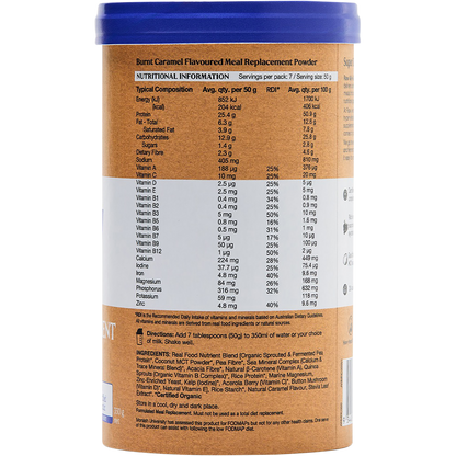 Amazonia Raw All-In-One Meal Replacement Burnt Caramel 350g