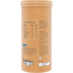 300g tub of Amazonia Raw Organic Fibre Unflavoured shown from a right side angle on a white background.