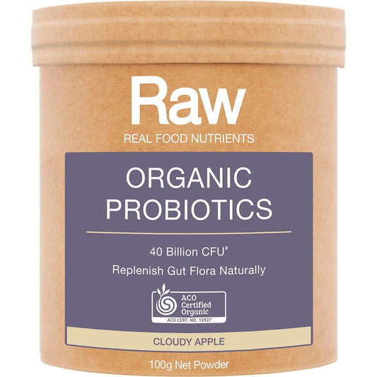 Amazonia Raw Organic Probiotics Cloudy Apple 100g