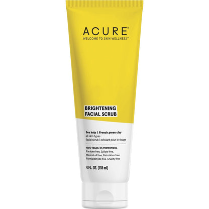 ACURE Brightening Facial Scrub 118ml Payless 4 Organics