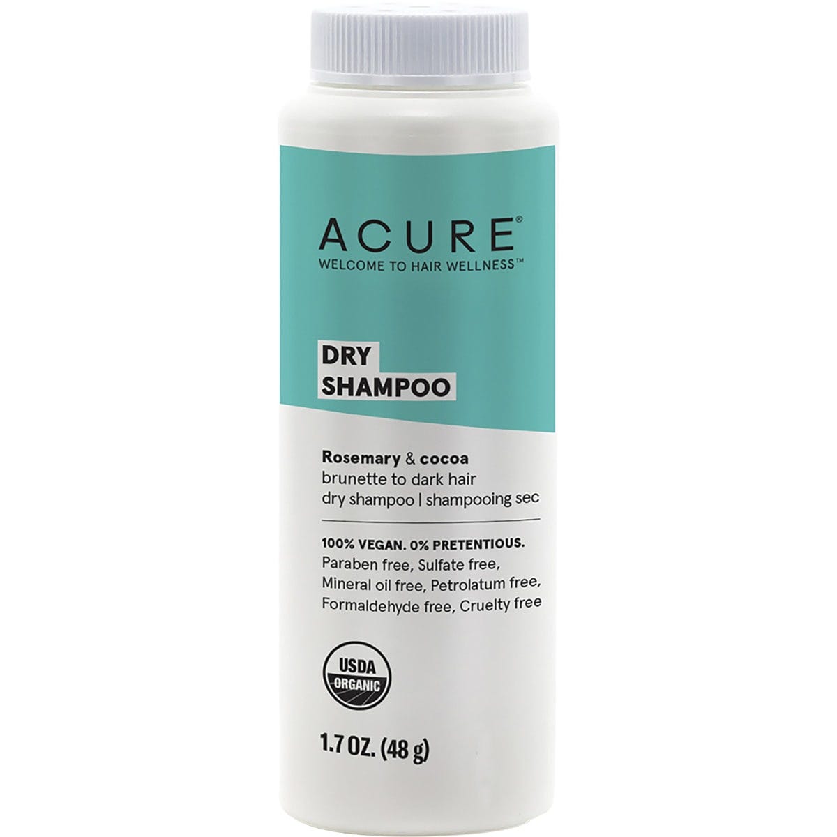 ACURE Brunette to Dark Hair Types Dry Shampoo 48g Payless 4 Organics