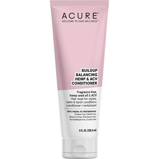 ACURE Buildup Balancing Hemp & ACV Conditioner 236ml Payless 4 Organics