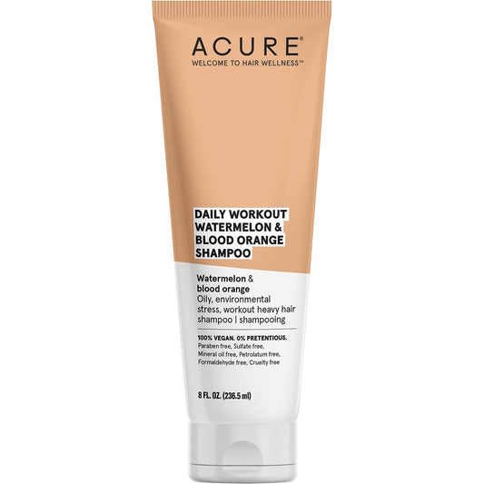 ACURE Daily Workout Watermelon & Blood Orange Shampoo 236ml Payless 4 Organics