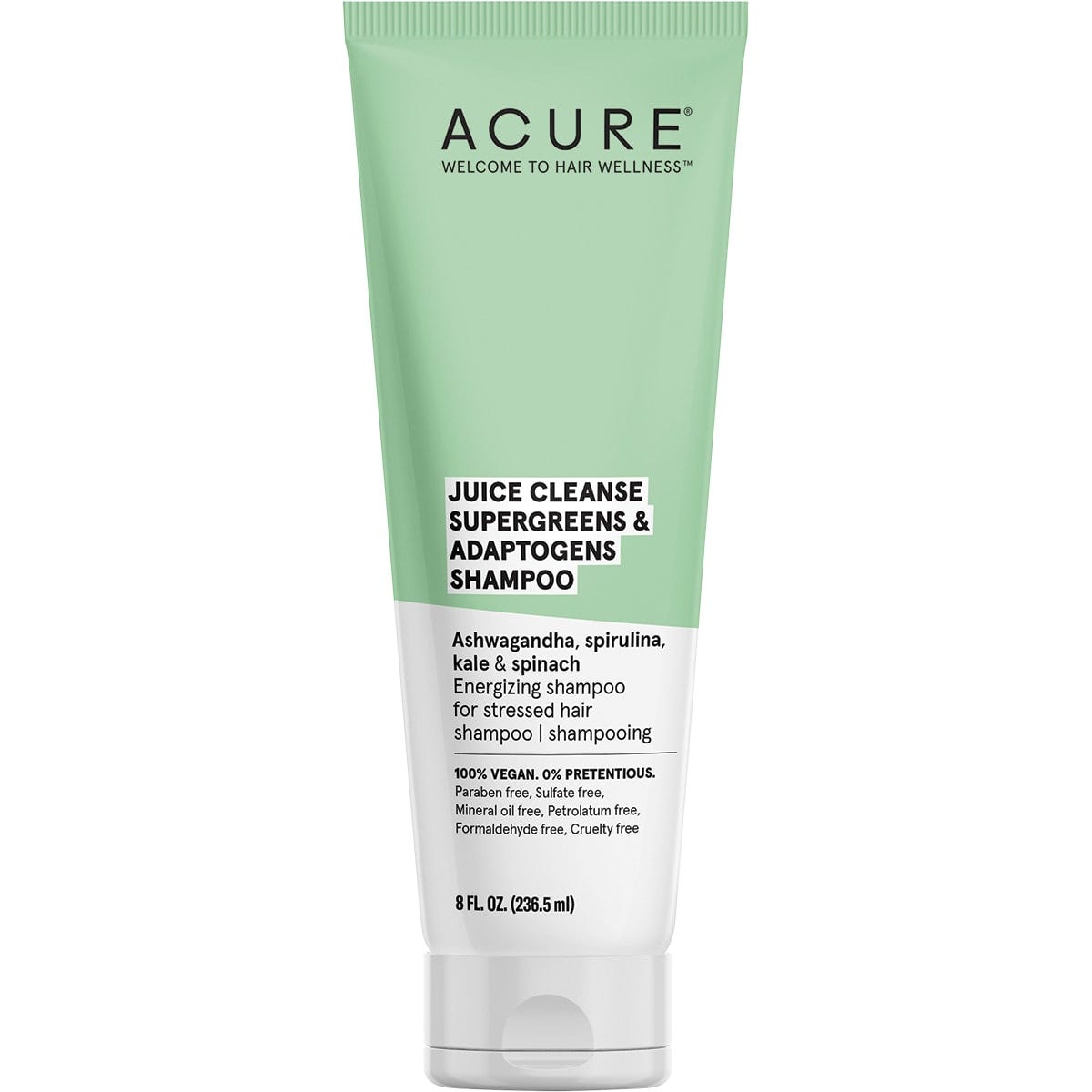 ACURE Juice Cleanse Supergreens & Adaptogens Shampoo 236ml Payless 4 Organics