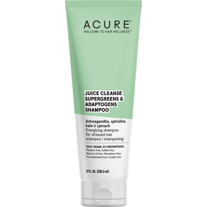 ACURE Juice Cleanse Supergreens & Adaptogens Shampoo 236ml Payless 4 Organics