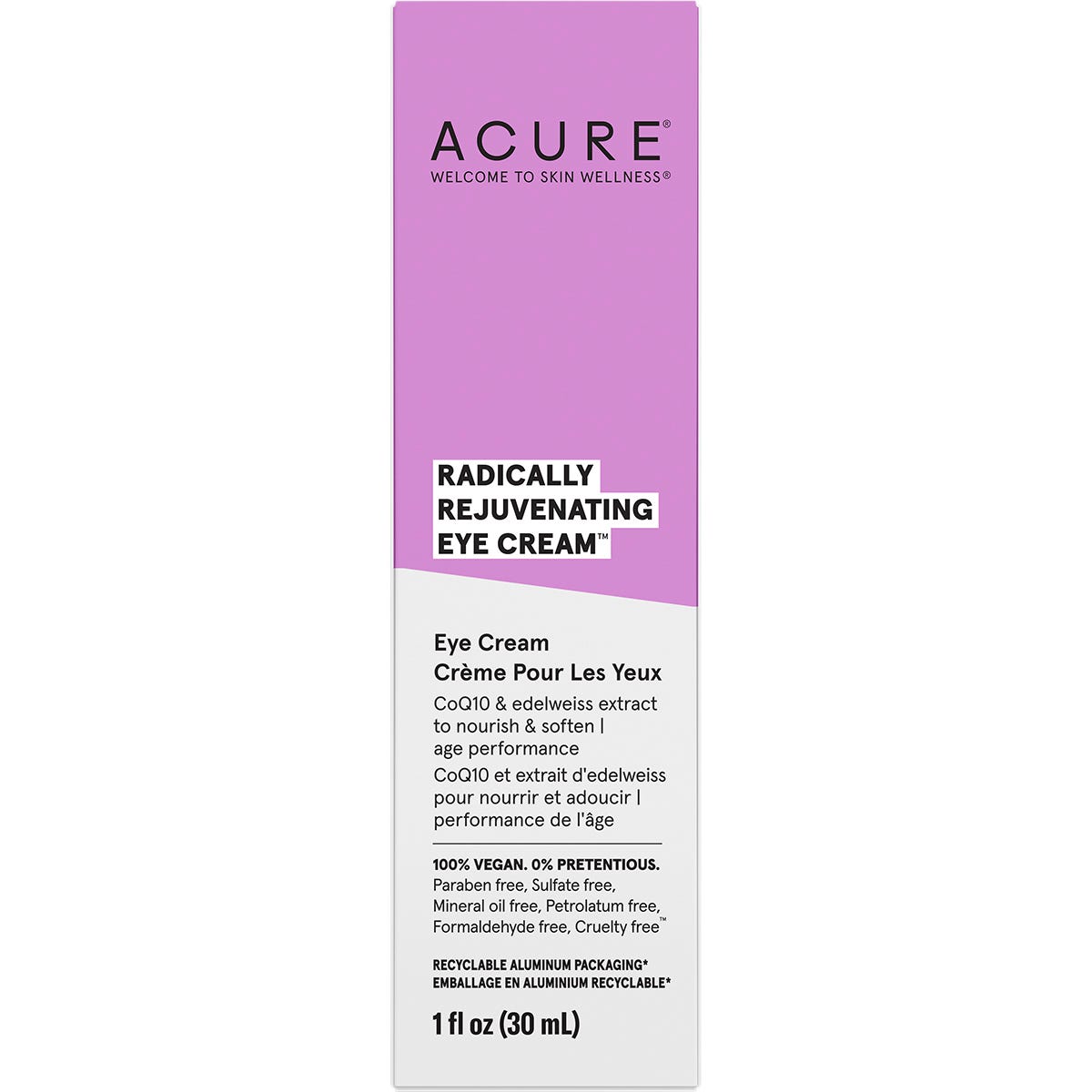ACURE Radically Rejuvenating Eye Cream 30ml Payless 4 Organics