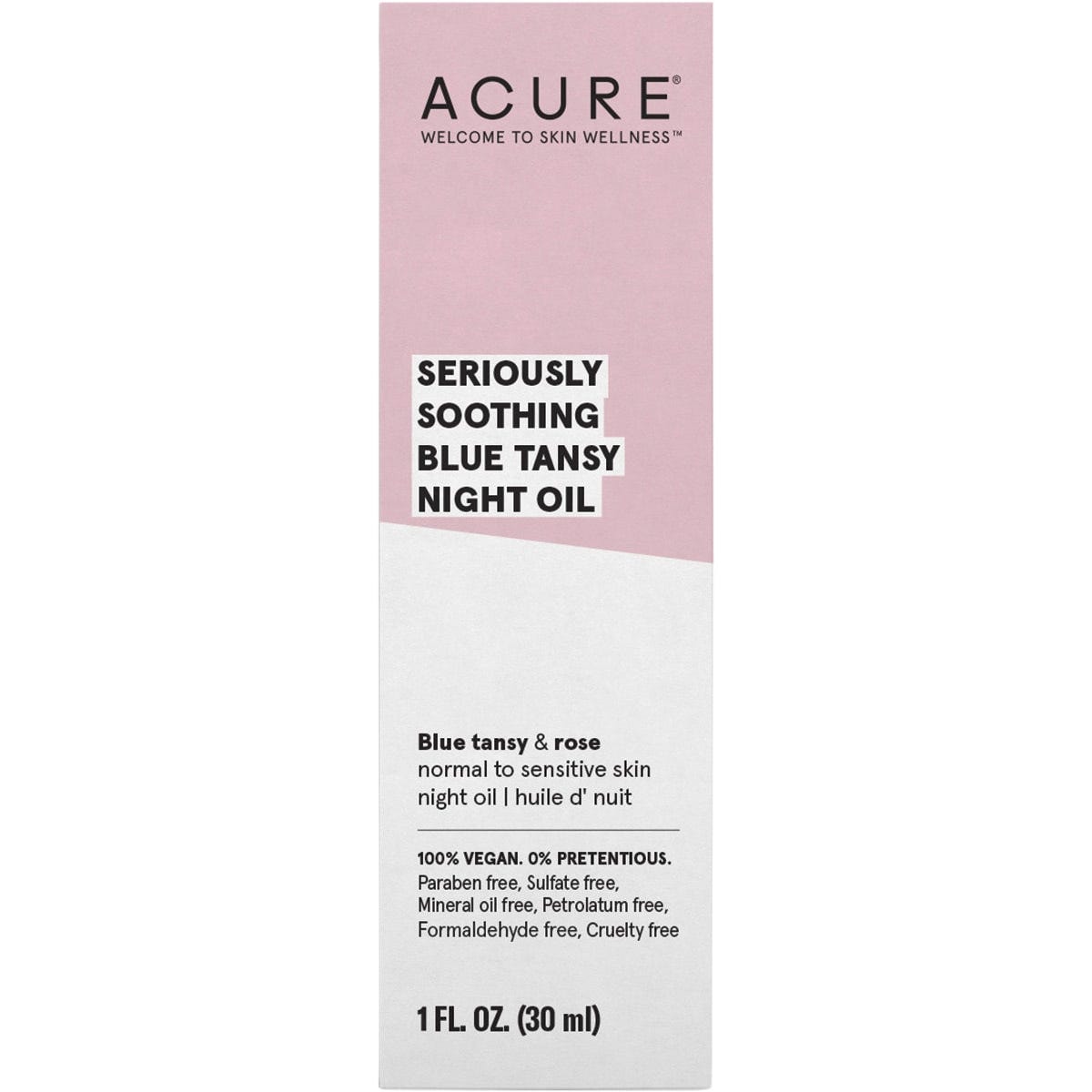 ACURE Seriously Soothing Blue Tansy Night Oil 30ml Payless 4 Organics