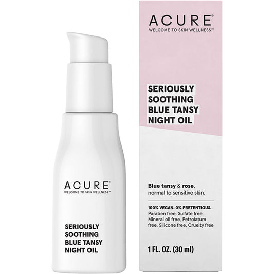 ACURE Seriously Soothing Blue Tansy Night Oil 30ml Payless 4 Organics