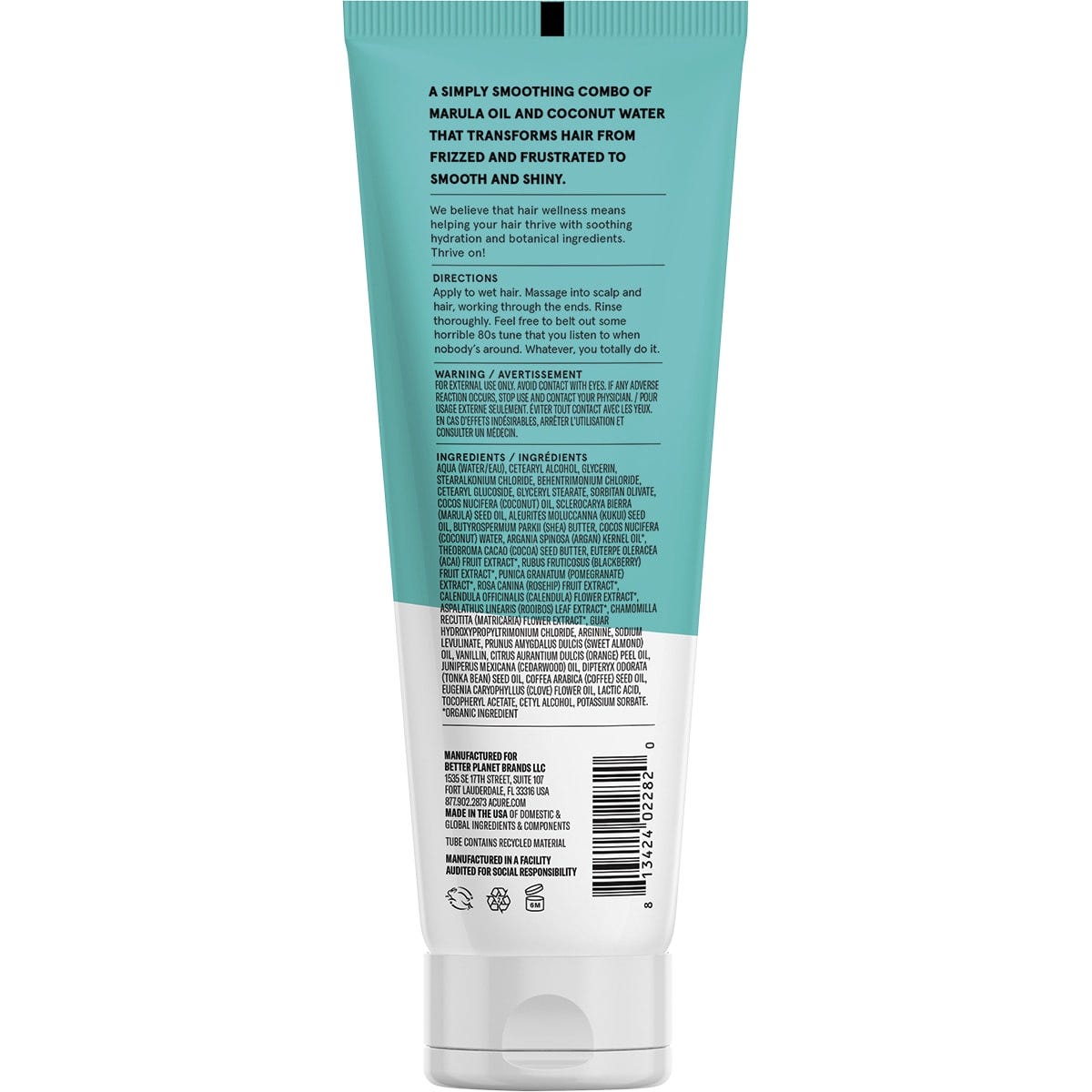 ACURE Simply Smoothing Conditioner Coconut 236.5ml Payless 4 Organics
