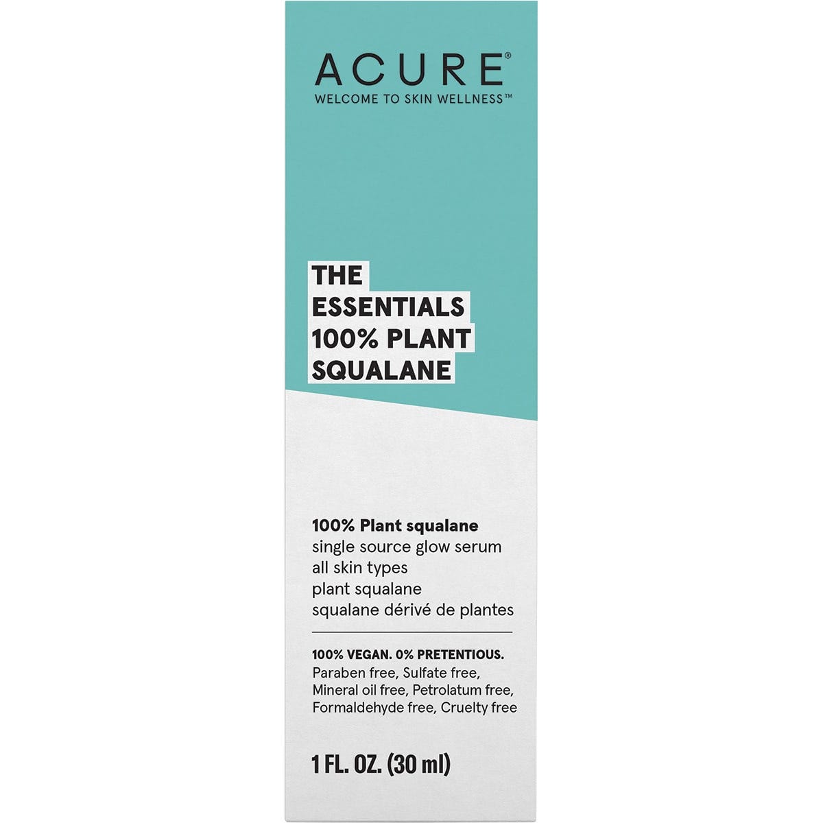 ACURE The Essentials 100% Plant Squalane 30ml Payless 4 Organics