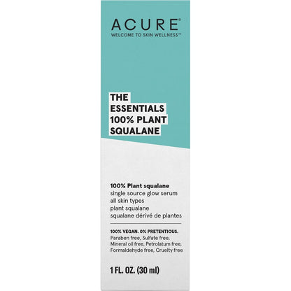 ACURE The Essentials 100% Plant Squalane 30ml Payless 4 Organics