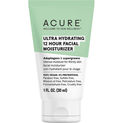 ACURE Ultra Hydrating 12 Hour Facial Moisturizer 30ml Payless 4 Organics
