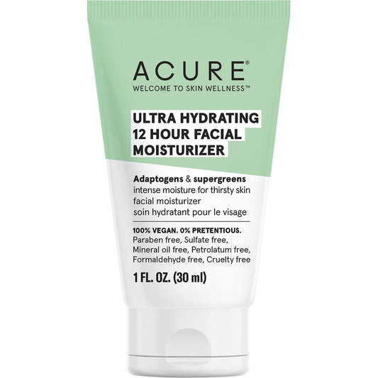 ACURE Ultra Hydrating 12 Hour Facial Moisturizer 30ml Payless 4 Organics