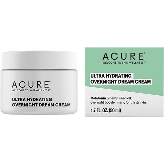 ACURE Ultra Hydrating Overnight Dream Cream 50ml Payless 4 Organics