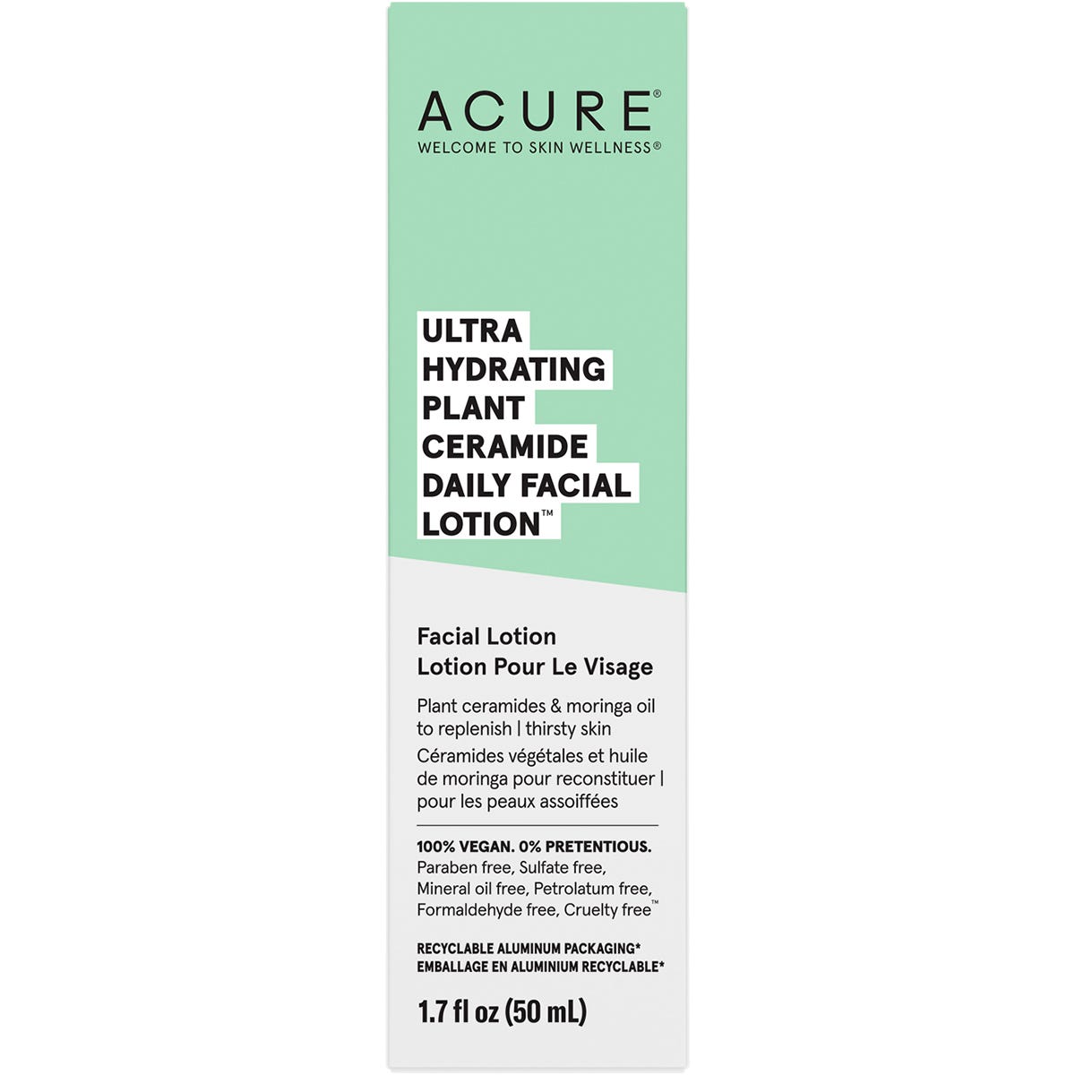 ACURE Ultra Hydrating Plant Ceramide Daily Facial Lotion 50ml Payless 4 Organics