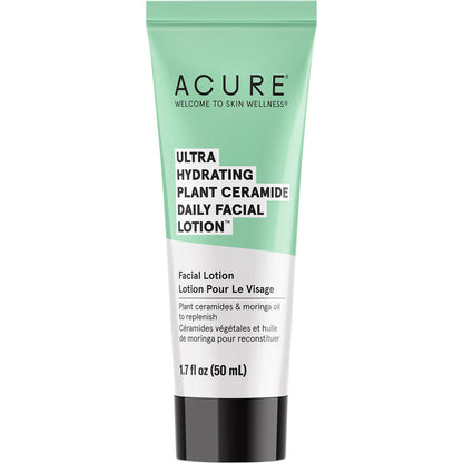ACURE Ultra Hydrating Plant Ceramide Daily Facial Lotion 50ml Payless 4 Organics