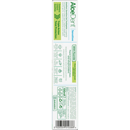 Aloe Dent Toothpaste Sensitive with Fluoride 100ml