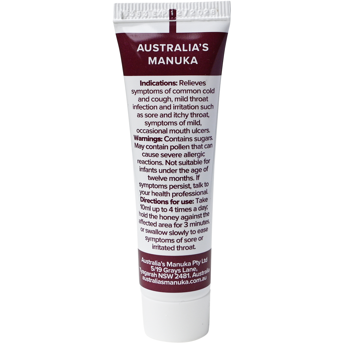 Australia's Manuka Oral Care 25g