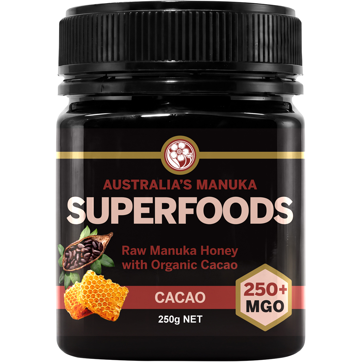 Australia's Manuka Superfoods Manuka Cacao 250+MGO 250g