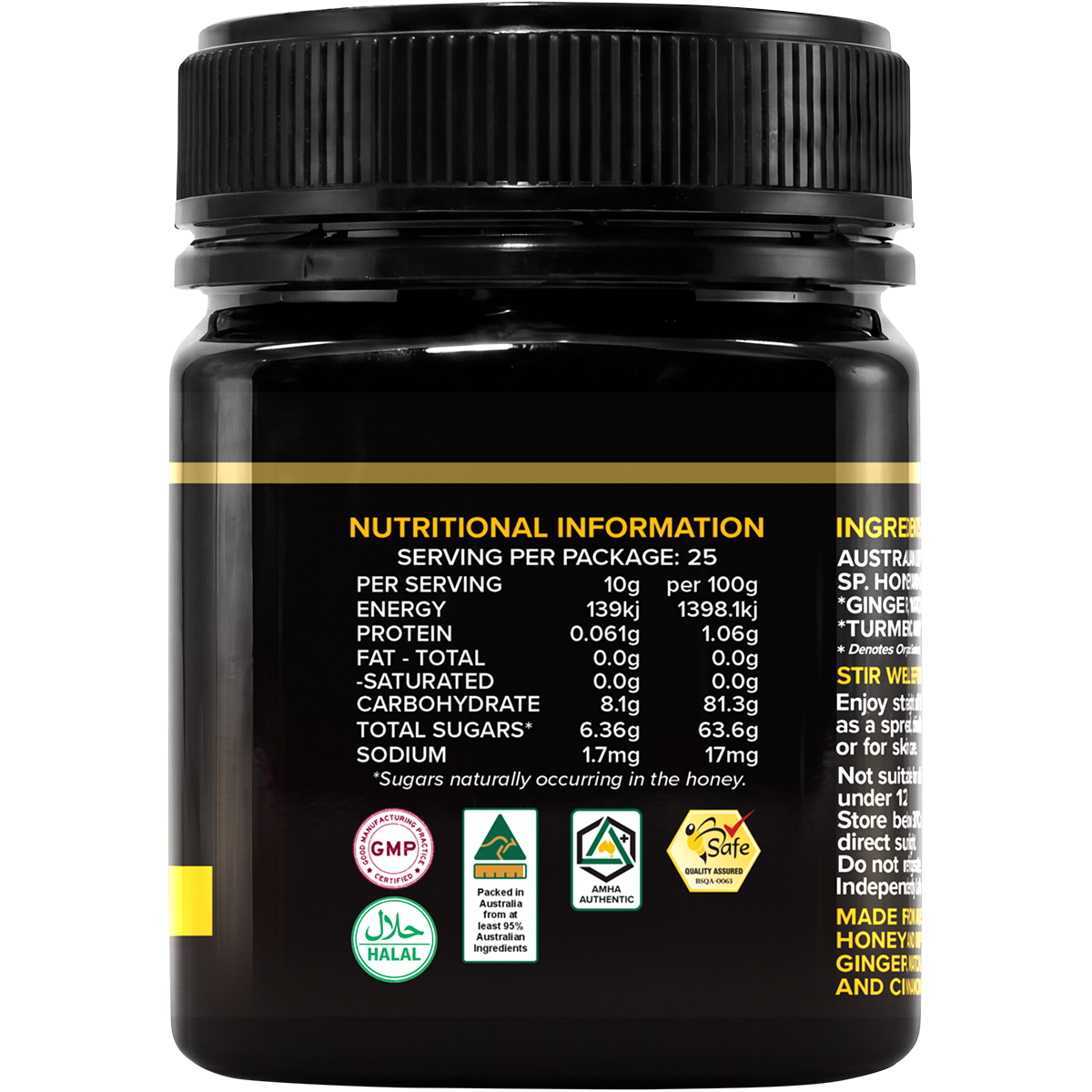 Australia's Manuka Superfoods Manuka Healers 250+MGO 250g
