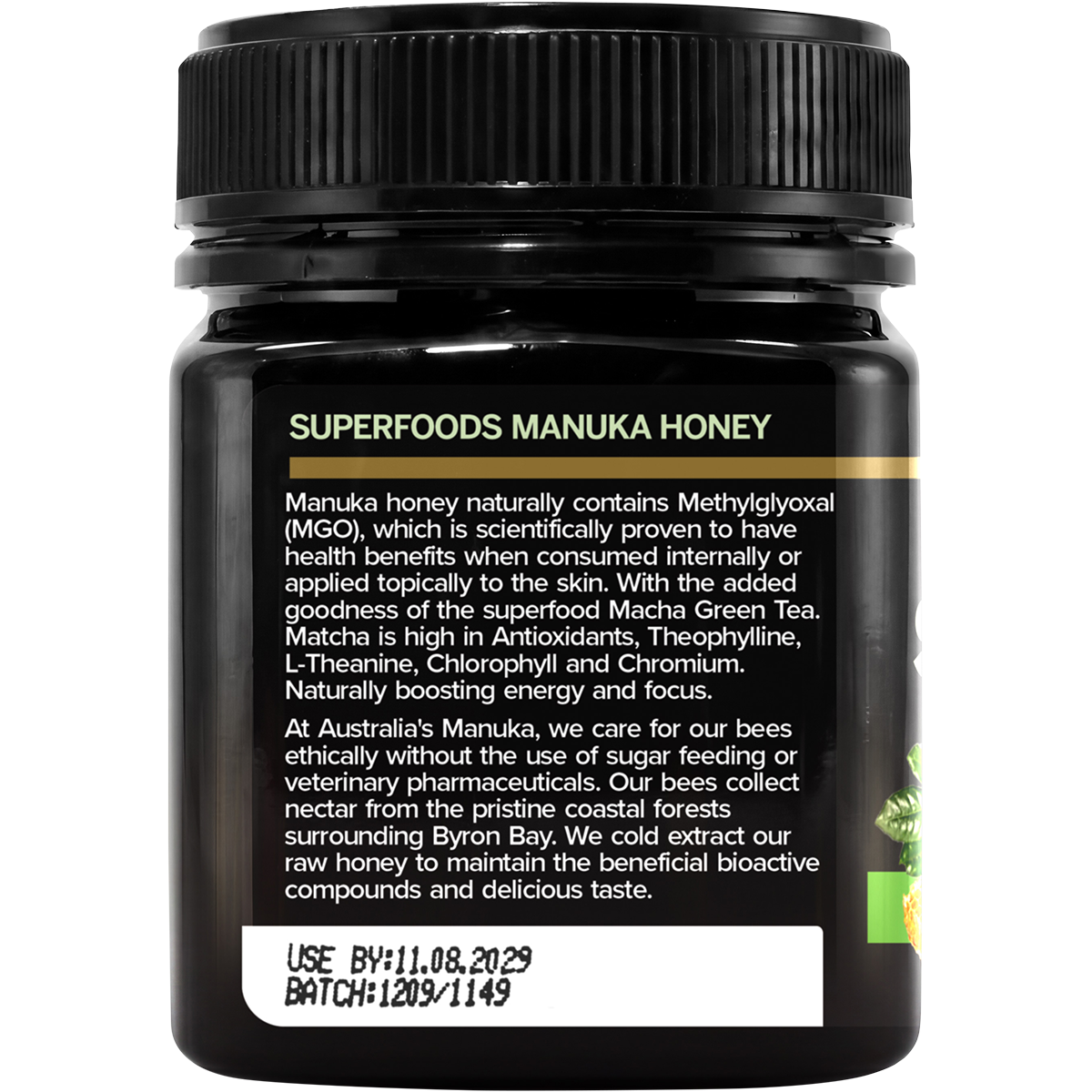 Australia's Manuka Superfoods Manuka Matcha 250+MGO 250g