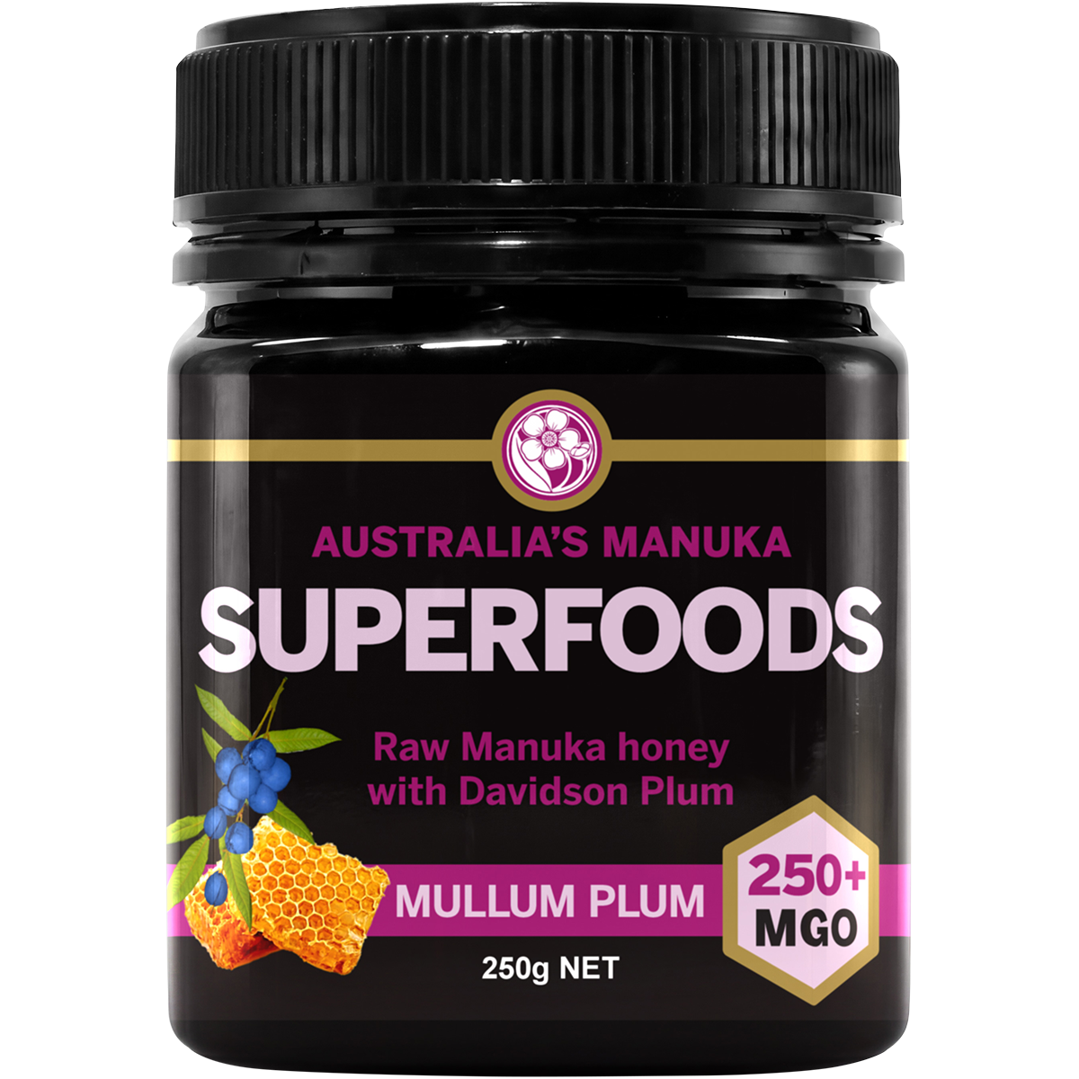 Australia's Manuka Superfoods Manuka Mullum Plum 250+MGO 250g