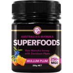 Australia's Manuka Superfoods Manuka Mullum Plum 250+MGO 250g