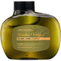 Antipodes Manuka + Orange Volume & Shine Shampoo 340ml bottle with a white pump and botanical label illustrations.