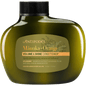 340ml bottle of Antipodes Manuka + Orange Volume & Shine Conditioner featuring orange and floral illustrations.